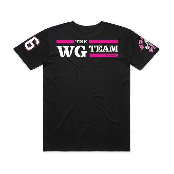2023 Team T-Shirt Black / Pink