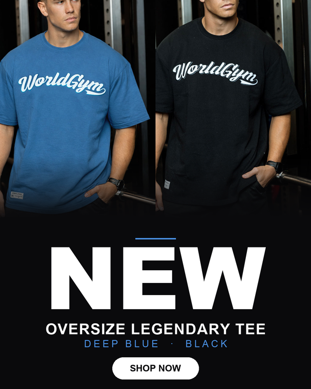 NEW - Oversize Legendary Tee, Deep Blue & Black (mobile banner 1080x1350)