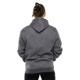 UNISEX ZIP THRU HOODIE