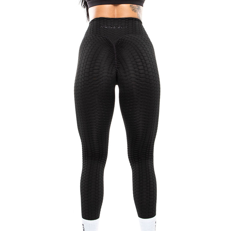 WORSHIP TEXTURED SCRUNCH FULL LENGTH LEGGINGS