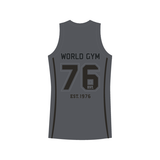 Basketball Jersey Mens - Grey/Black