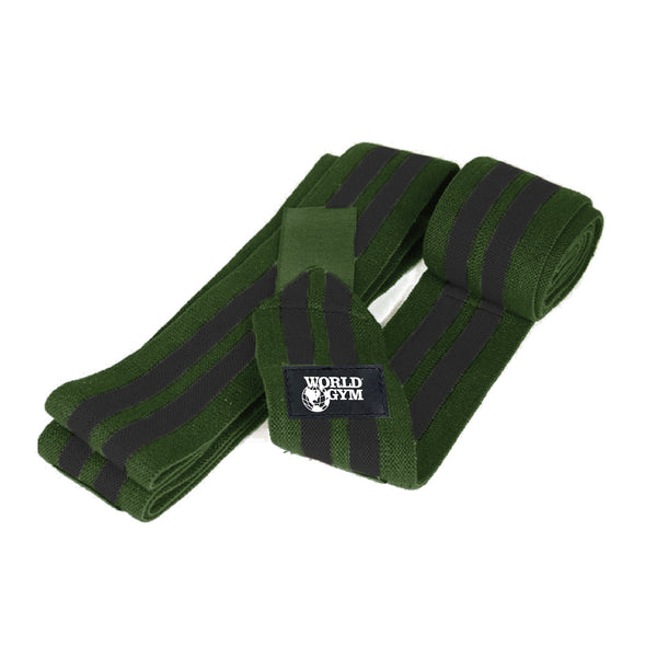 DEFY Sports 78-Inch Knee Wraps - White Camo Powerlifting Straps For Gym & CrossFit