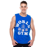 Sleeveless World Gym Gorilla Tee