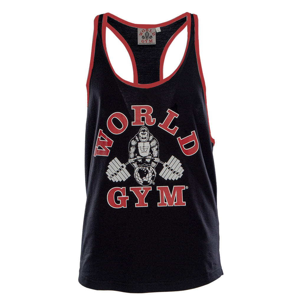 WRANGLER RINGER TANK BLACK main image 1